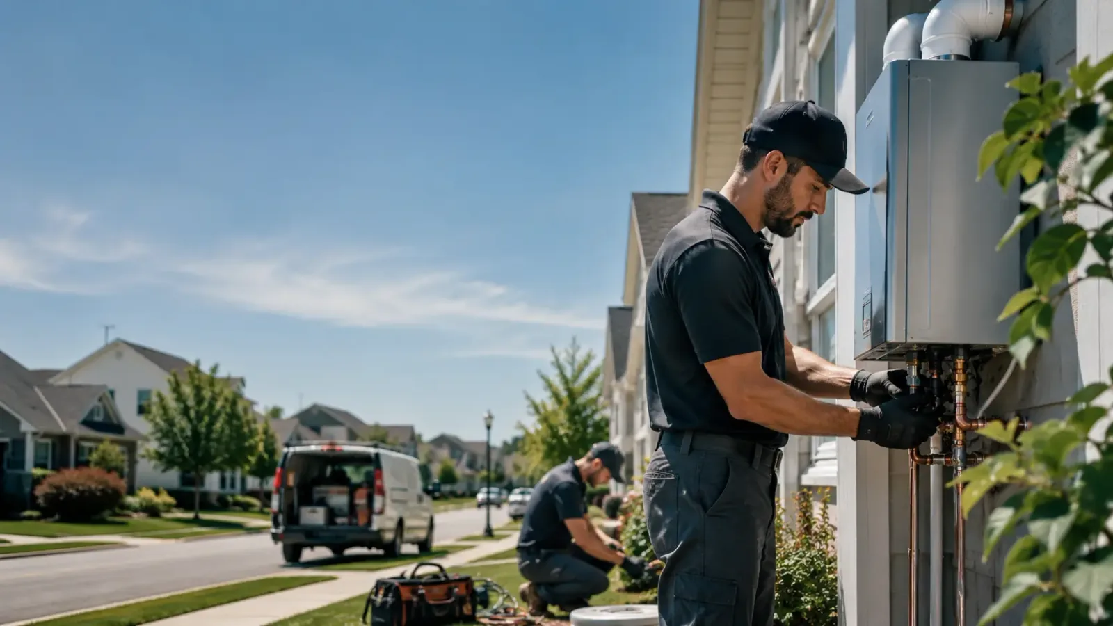 Tankless Water Heater Installation in Cummings, KS